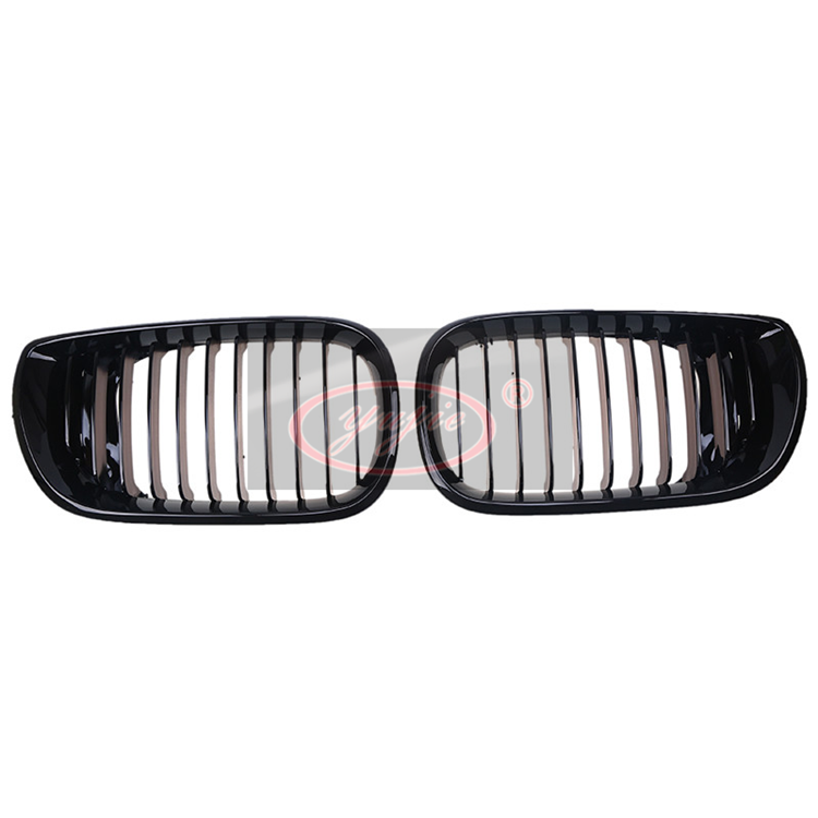 BMW E46 four new bright black grille