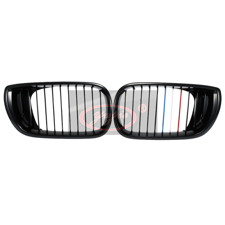 BMW E46 four new M version of the grille (red, white and blue)