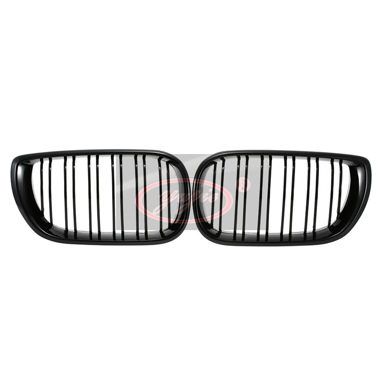 BMW E46 four new bright black double grating