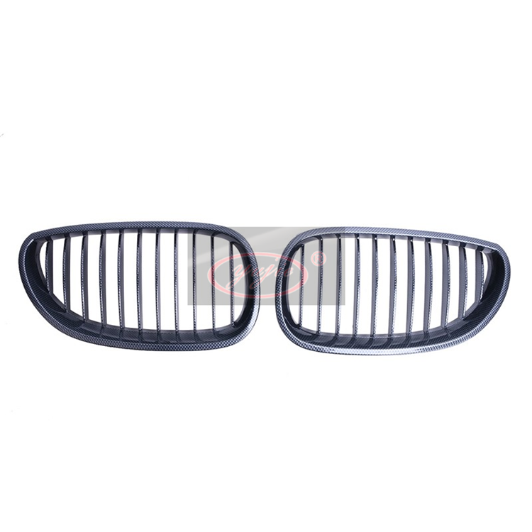 BMW E60 carbon grain grille