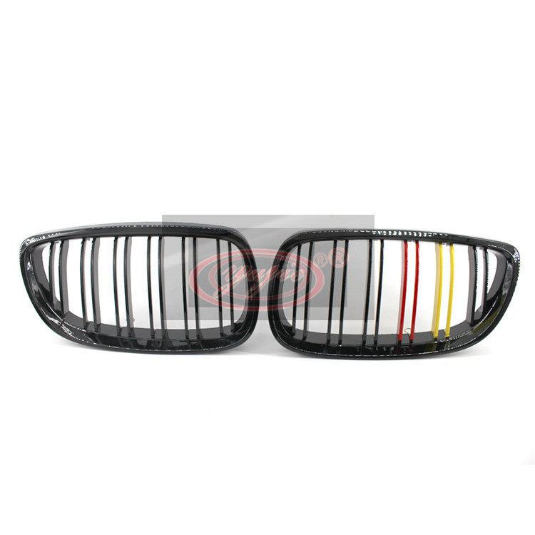 BMW E92 old bright black double grating