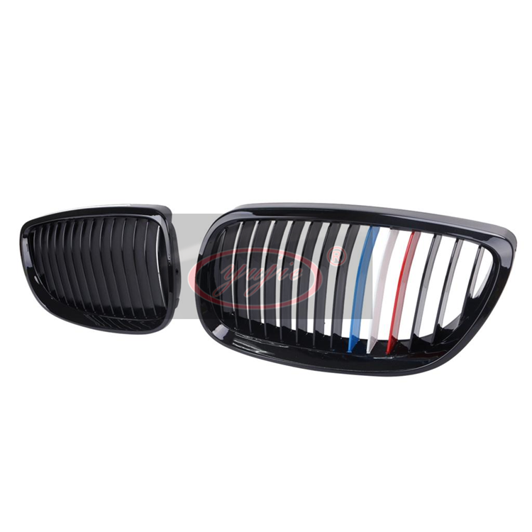 BMW E92 light black M older version (red, white and blue) grid