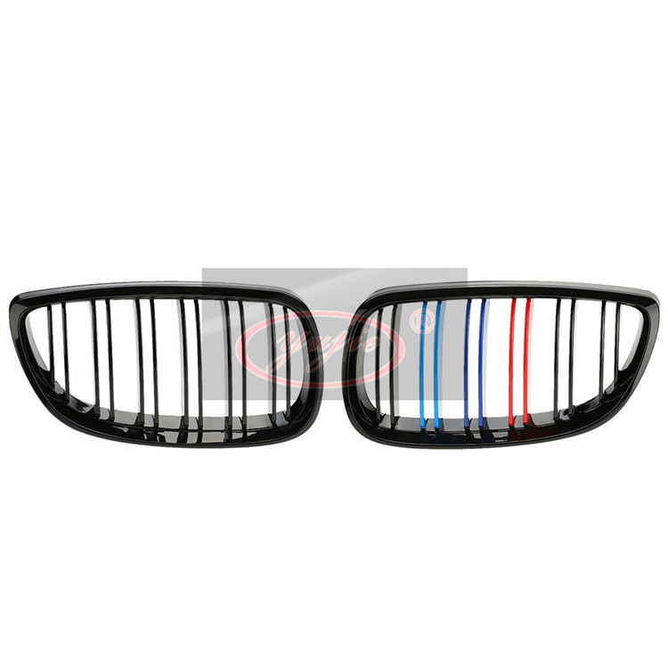 BMW E92 old bright black double M version of the grille