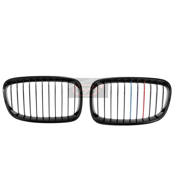 BMW F20 old bright black M version of the grille